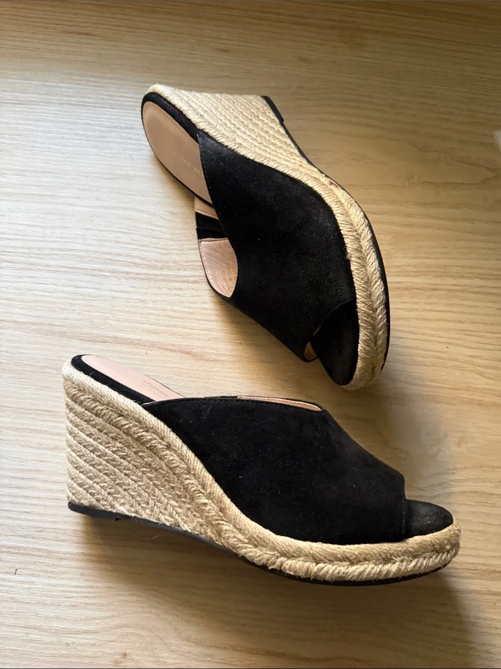 Stuart Weitzman black beige
